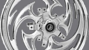 RC COMPONENTS Wheel for Stock Rotor - Savage - Front - Chrome - 21x3.5