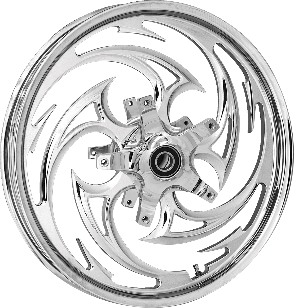 RC COMPONENTS Wheel for Stock Rotor - Savage - Front - Chrome - 21x3.5