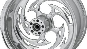 RC COMPONENTS Wheel - Savage - Rear - Single Disc/without ABS - Chrome - 16x3.5