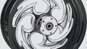 RC COMPONENTS Wheel - Savage Eclipse - Rear - Single Disc/with ABS - 18x8.5