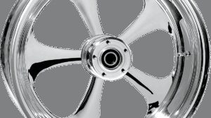 RC COMPONENTS Wheel - Nitro - Rear - Single Disc/without ABS - Chrome - 16x3.5