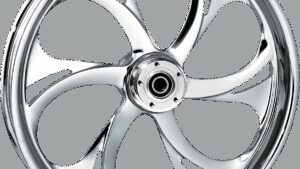 RC COMPONENTS Wheel - Recoil - Rear - Single Disc/with ABS - Chrome - 17x6.25 - '09-'23 FL