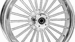 RC COMPONENTS Wheel - Illusion - Rear - Single Disc/without ABS - Chrome - 18x5.5