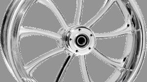 RC COMPONENTS Wheel - Revolt - Rear - Single Disc/with ABS - Chrome - 18"x5.50"