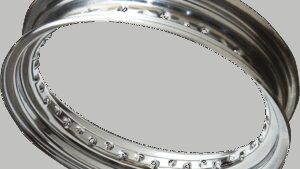 DRAG SPECIALTIES Rim - 40 Hole - Chrome - 16x3 - Side Metal Valve