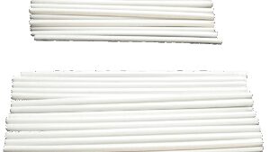 EMGO Spoke Covers - Wheel Trim - White - 80 Pack