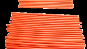 EMGO Spoke Covers - Wheel Trim - Orange - 80 Pack