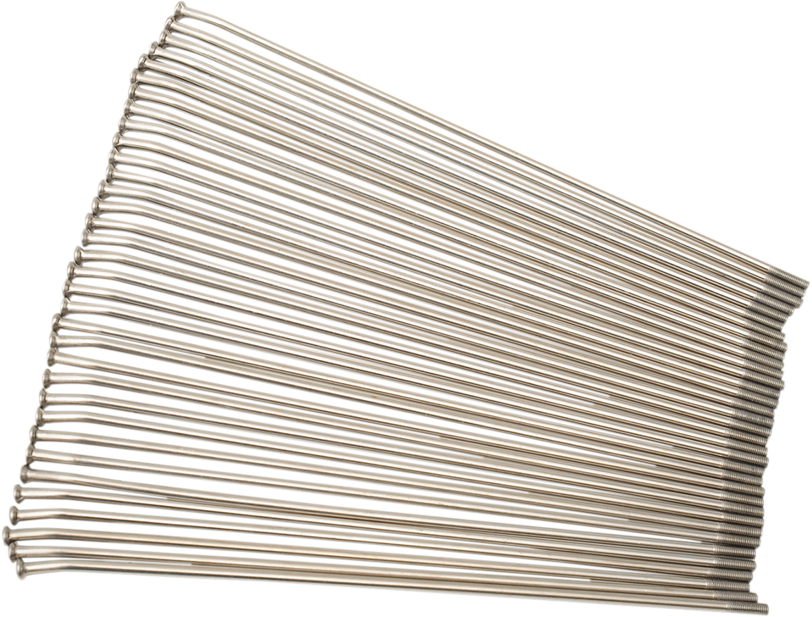 MOOSE OFFROAD MX1 Spoke Set - Stainless Steel - Front - 21" - 9 Gauge - Honda CR/CRF