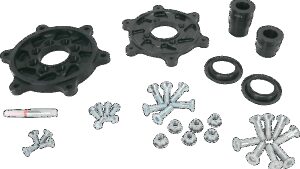 EXCEL Carrier Ring Set - Pro Series - Rear - Black