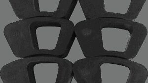 RC COMPONENTS Dampeners - Cush Drive - Black - Set