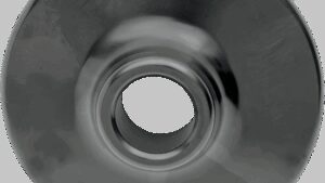 PERFORMANCE MACHINE (PM) Front Hub Cover - Black - '08-'16 Touring/Trike