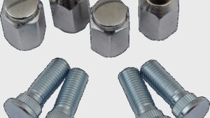 MOOSE OFFROAD Wheel Stud/Nut Kit - Front/Rear - '18-'24 450/700 Kodiak EPS/'17-'24 700 Grizzly EPS