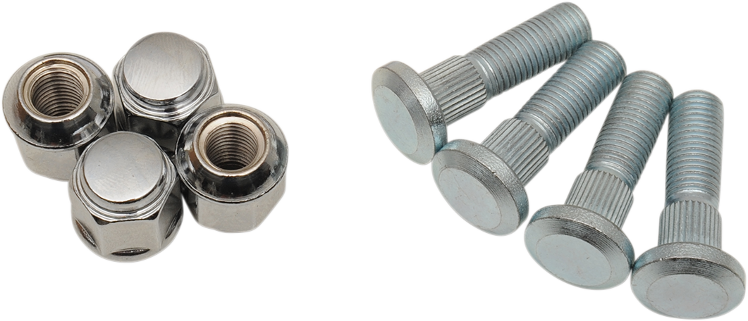 MOOSE OFFROAD Wheel Stud/Nut Kit - Rear - 500 Rubicon