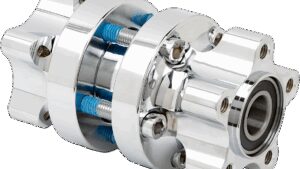 ARLEN NESS Hub - Cartridge - Rear/Single Disc - Chrome - '08-'17 FXD