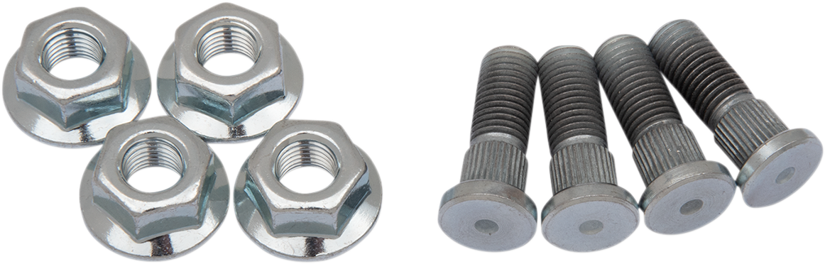 MOOSE OFFROAD Wheel Stud/Nut Kit - Rear - Brute Force/Prairie/Twin Peaks