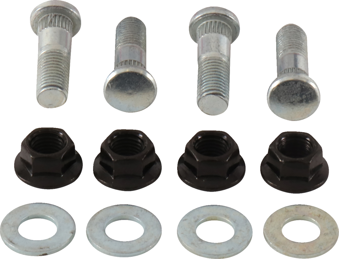 MOOSE OFFROAD Wheel Stud/Nut Kit - Front/Rear - Suzuki 250 QuadRunner