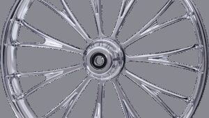 RC COMPONENTS Wheel - Dynasty - Rear - Chrome - 18x5.5 - Trike