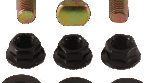 MOOSE OFFROAD Wheel Stud/Nut Kit - Front/Rear - Suzuki 80/90 QuadSport