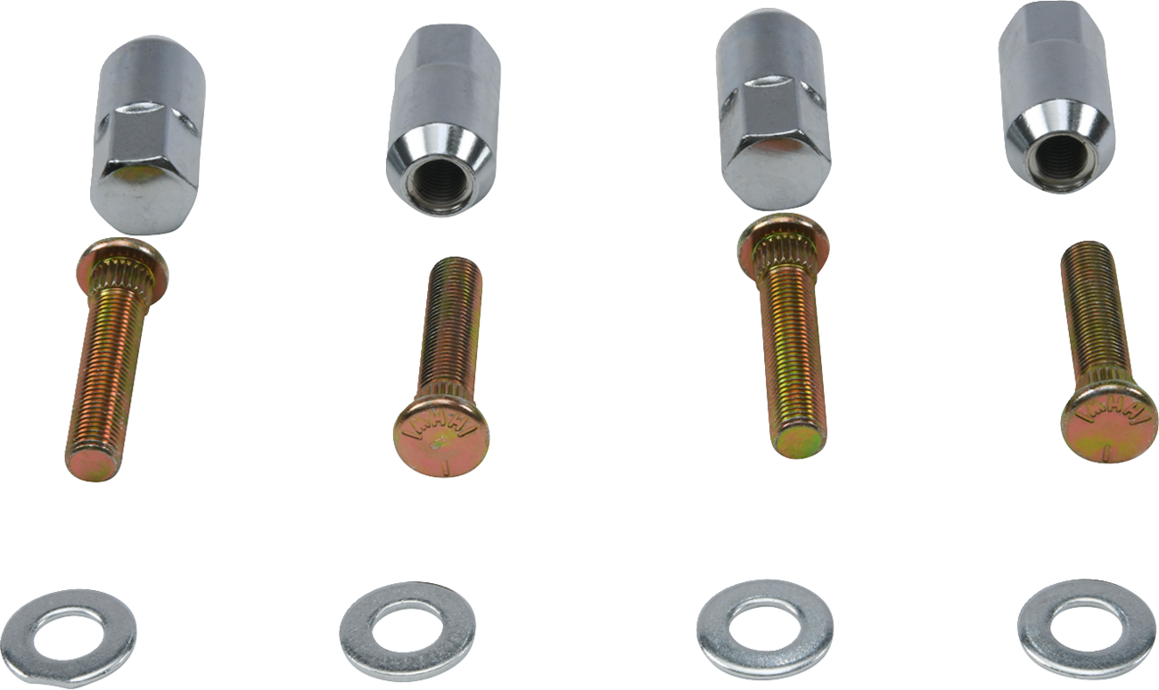 MOOSE OFFROAD Wheel Stud/Nut Kit - Front - '14 Polaris Ranger 800