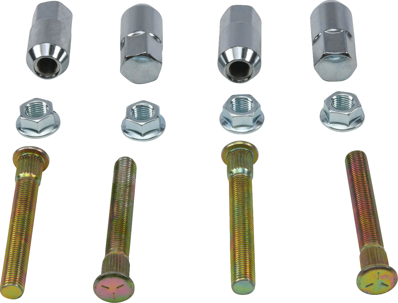 MOOSE OFFROAD Wheel Stud/Nut Kit - Front - Polaris RZR 800