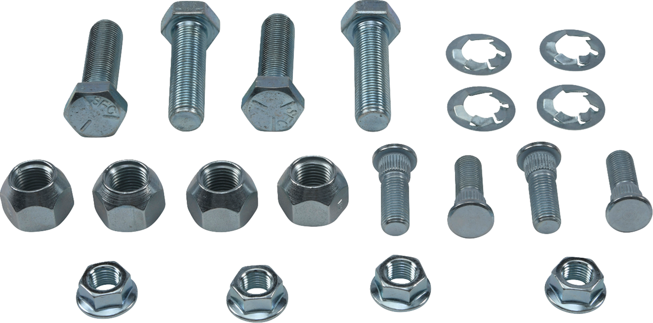MOOSE OFFROAD Wheel Stud/Nut Kit - Rear - Polaris Magnum 325/500