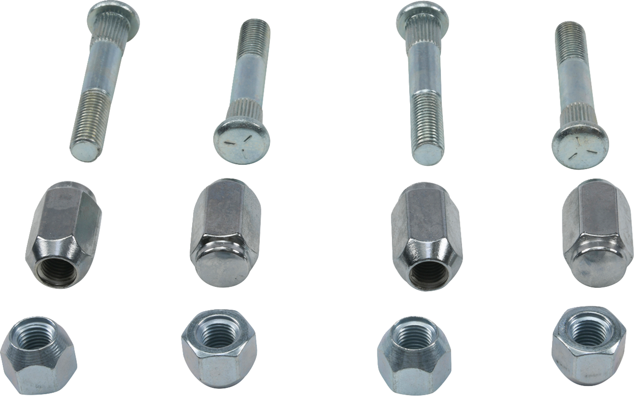 MOOSE OFFROAD Wheel Stud/Nut Kit - Front/Rear - Polaris