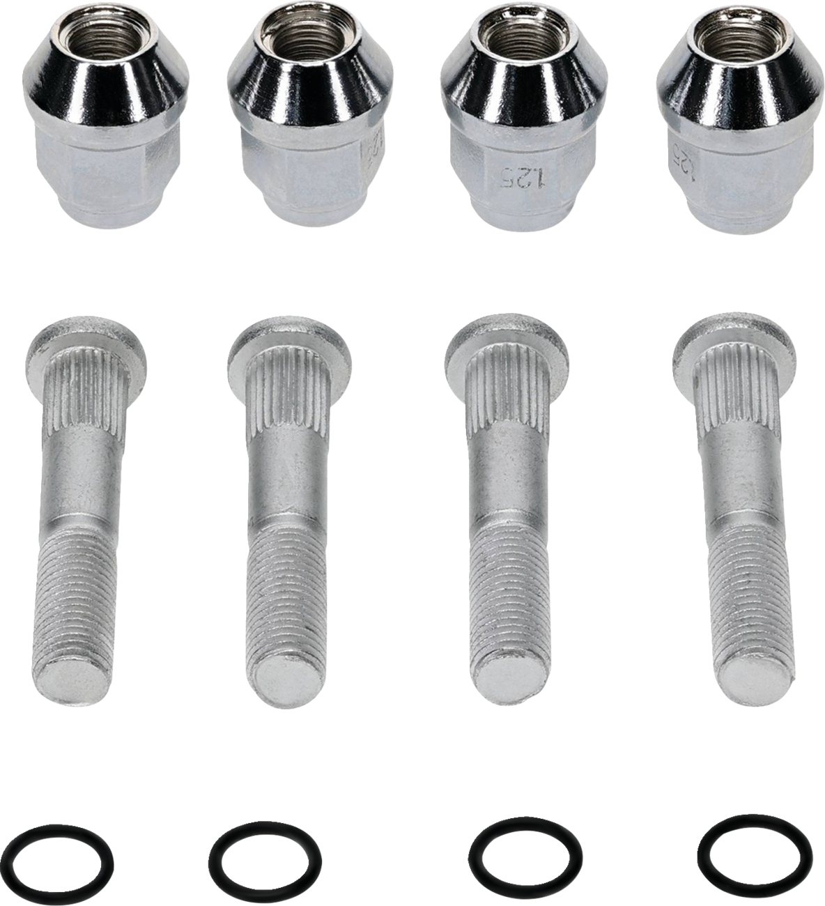 MOOSE OFFROAD Wheel Stud/Nut Kit - Rear Right - Suzuki KingQuad 400