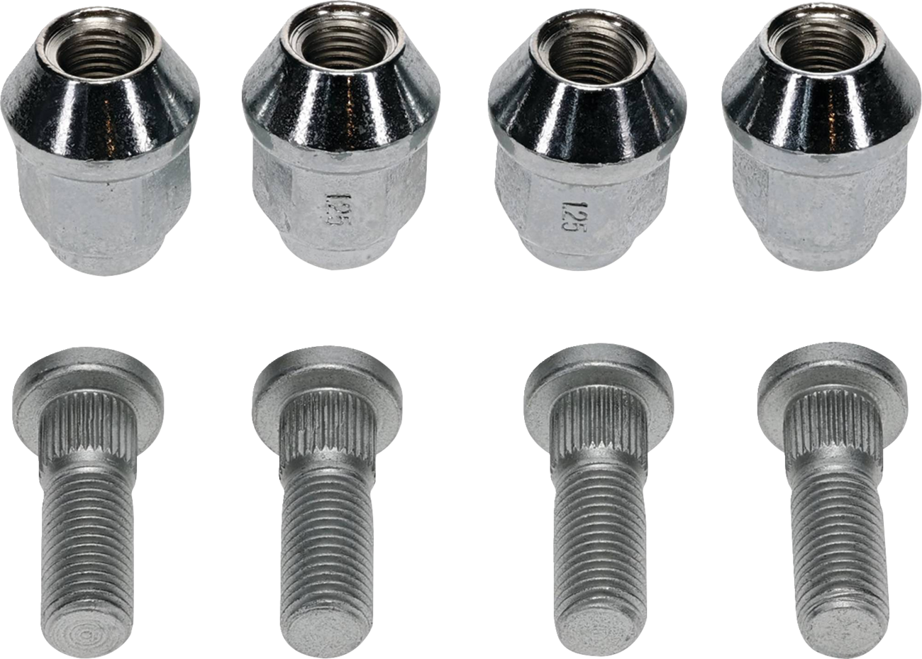 MOOSE OFFROAD Wheel Stud/Nut Kit - Front/Rear | Rear Left - KingQuad 400/500/750