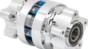 ARLEN NESS Front Hub - Cartridge - Chrome - Kit - Softail Low Rider S/ST/El Diablo