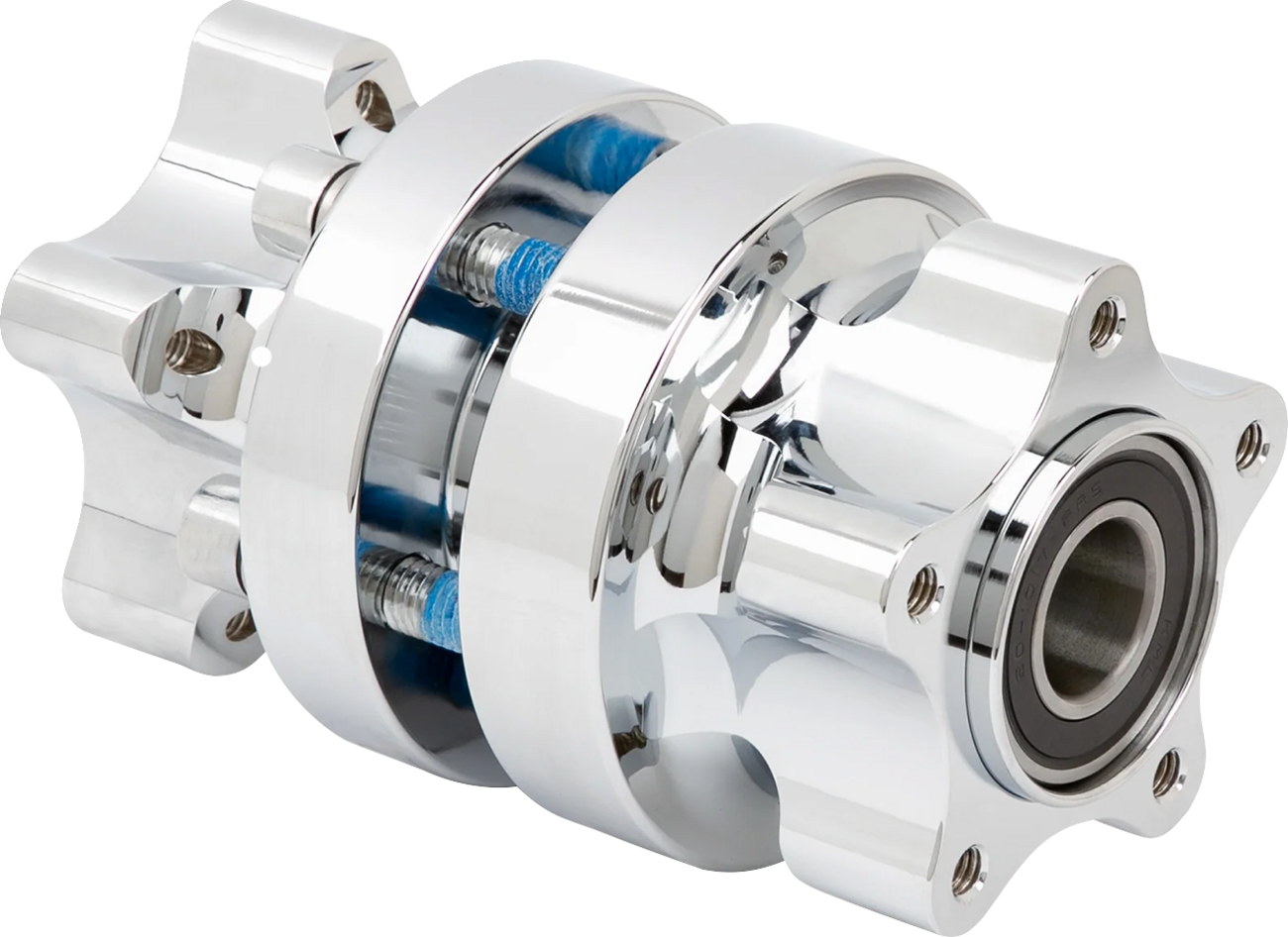 ARLEN NESS Front Hub - Cartridge - Chrome - Kit - Softail Low Rider S/ST/El Diablo