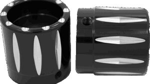 AVON GRIPS Front Axle Nut Cover - Black - Rival - 7/8"/1"