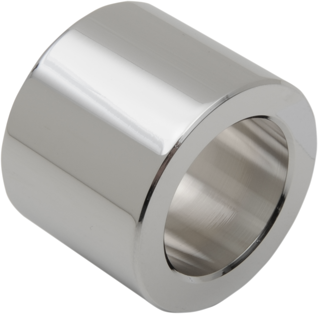 DRAG SPECIALTIES Wheel Spacer - Chrome - Front Left without ABS - Dyna