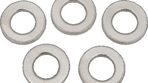 DRAG SPECIALTIES Axle Washer - Front - Chrome - ID 0.67"