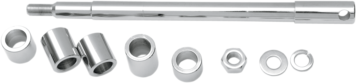 DRAG SPECIALTIES AXLE FRT CHR 00-06 FXST - Image 2