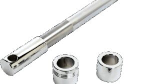 DRAG SPECIALTIES Axle Kit - Front - Chrome - '00-'06 Softail/Dyna