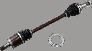 MOOSE OFFROAD Axle Assembly - Complete - Standard - Front Left - '11-'12 Can-Am Commander