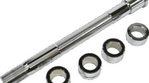 DRAG SPECIALTIES Axle Kit - Front - Chrome - '18-'25 Softail