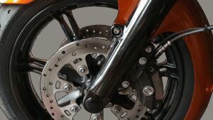 KLOCK WERKS Axle Kit - Flush Mount - Front - Black w/Black End Caps