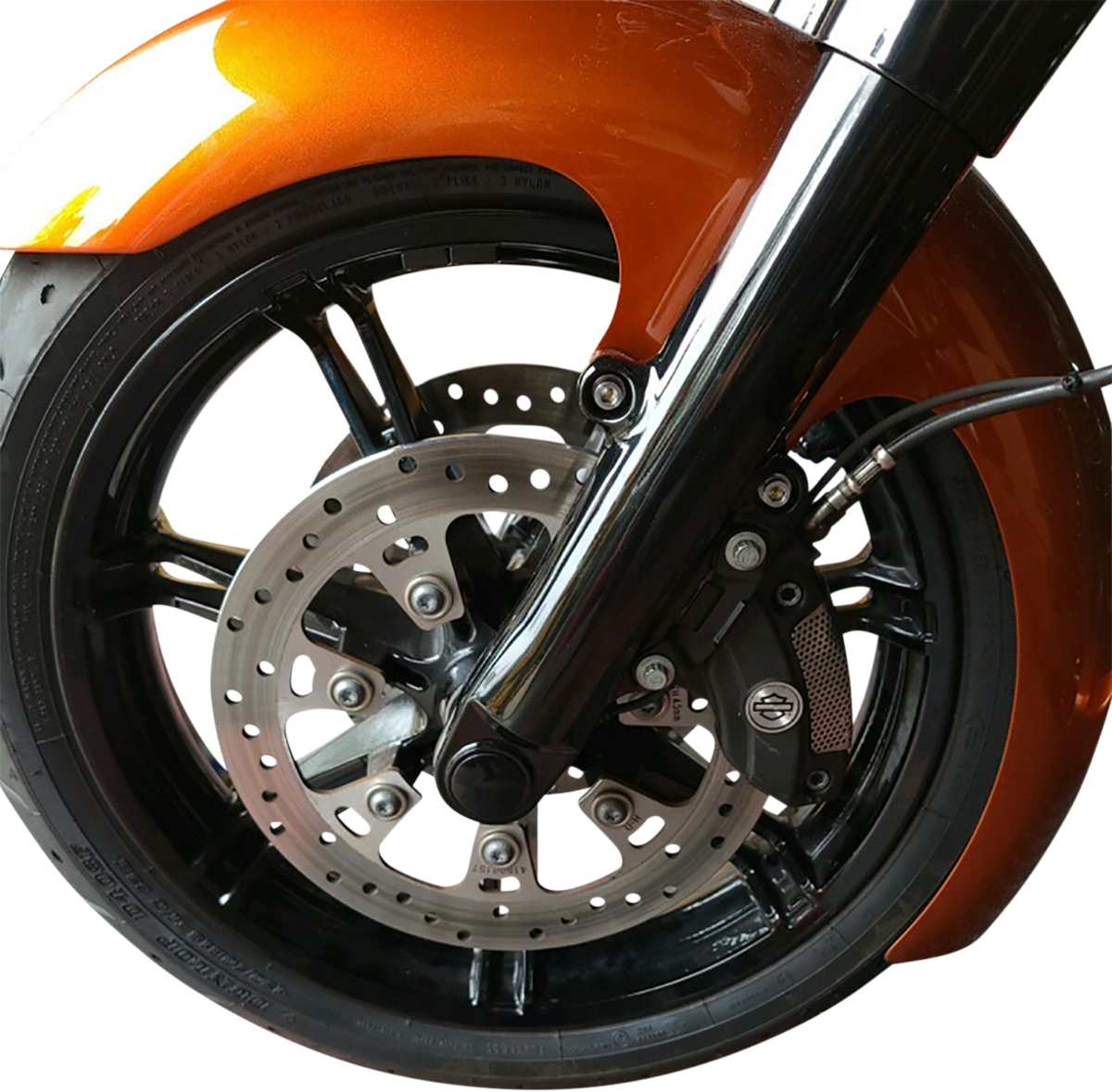 KLOCK WERKS Axle Kit - Flush Mount - Front - Black w/Black End Caps