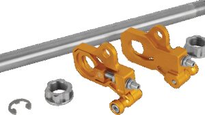 PERFORMANCE MACHINE (PM) Axle Adjuster Kit - Rear - Gold