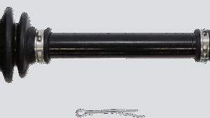 MOOSE OFFROAD Axle Assembly - Complete - Standard - Front Right - Honda TRX500/520