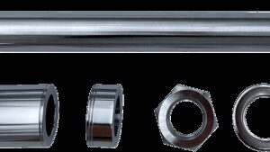 DRAG SPECIALTIES Axle Kit - Rear - Chrome - '18-'25 Softail
