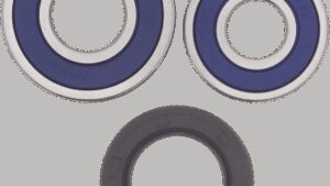 ALL BALLS Wheel Bearing Kit - Rear - Honda 450/500/550