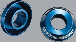 MOOSE OFFROAD Fast Wheel Spacer - Rear - Blue - Yamaha