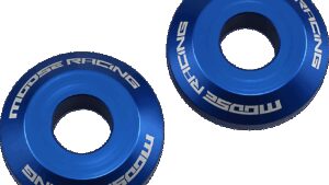 MOOSE OFFROAD Fast Wheel Spacer - Rear - Blue - Yamaha