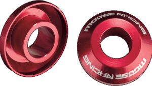 MOOSE OFFROAD Fast Wheel Spacer - Rear - Red - Honda