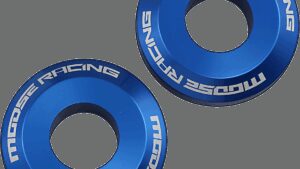 MOOSE OFFROAD Fast Wheel Spacer - Rear - Blue - Husqvarna