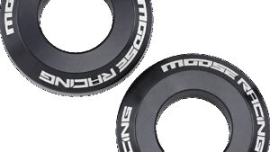 MOOSE OFFROAD Fast Wheel Spacer - Rear - Black - Kawasaki