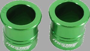 MOOSE OFFROAD Fast Wheel Spacer - Front - Green - Kawasaki