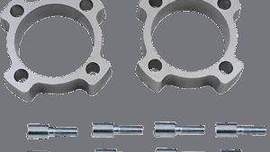 DURA BLUE Wheel Spacer - Easy-Fit - 1.5" - 4/137 - Front/Rear - Kit - Can Am/Honda